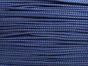 Great value 4mm Two Tone Braided Cord - Navy/Yellow #651 available to order online New Zealand