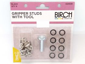 Great value Gripper Studs with Tools- Black- Pack of 8 available to order online New Zealand