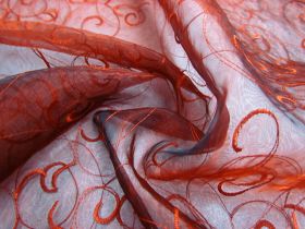 Great value Firefly Embroidered Shot Organza available to order online New Zealand