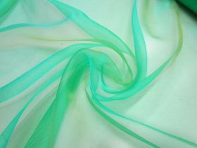 Great value Shot Crystal Organza- Jade Leaf Green available to order online New Zealand
