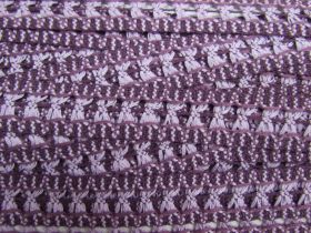 Great value 30mm Cotton Crochet Trim- Lavender Purple #664 available to order online New Zealand