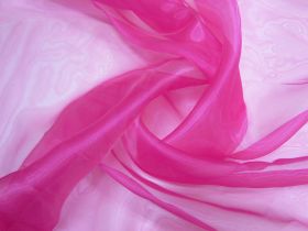 Great value Glass Organza- Cerise available to order online New Zealand