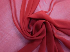 Great value Silk Georgette- Lipstick Red #6905 available to order online New Zealand