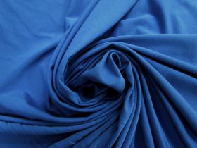 Great value Lightweight Cotton Blend Spandex- Sapphire Blue #7022 available to order online New Zealand