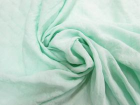 Great value Crinkle Stripe Cotton Voile- Seafoam #7073 available to order online New Zealand