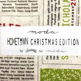 Great value Moda Hometown Christmas Edition Charm Pack available to order online New Zealand
