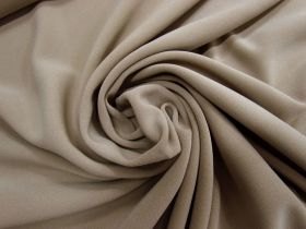 Great value Bonded Stretch Crepe- Sandy Brown #7133 available to order online New Zealand
