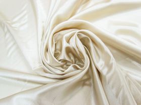 Great value Stretch Satin- Ivory Cream #7163 available to order online New Zealand