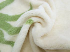 Great value 1m Panel Faux Fur- Aloe Vera Print #7208 available to order online New Zealand