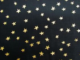 Great value Ruby Star Society Cotton- Starry- Black Gold #27M available to order online New Zealand