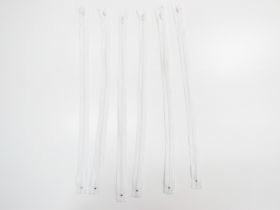 Great value 50cm Creamy White- Dress Zipper Bundle- TRW56- 6 Pack available to order online New Zealand