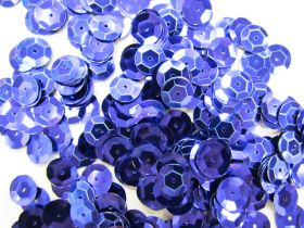 Great value 24gm Sequin Pack- Dark Blue- 10mm #030 available to order online New Zealand