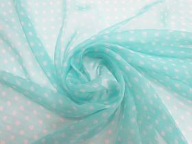 Great value Fairy Floss Spot Silk Yoryu Chiffon #5849 available to order online New Zealand