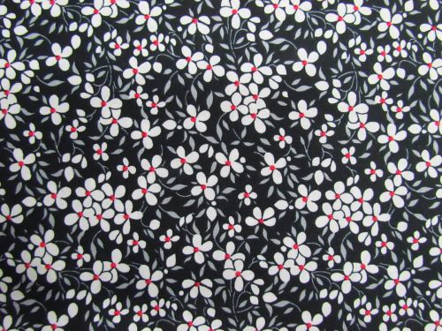 Great value Floweret Cotton- Black #PW1268 available to order online New Zealand