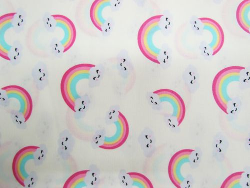 Great value Happy Rainbow Cotton- Cream #PW1202 available to order online New Zealand