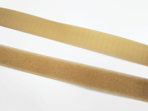 Great value 25mm Sew On Hook & Loop Fastener- Beige available to order online New Zealand