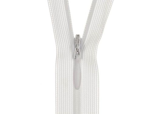 Great value Invisible Zip- 56cm (22 inch)- 101 WHITE available to order online New Zealand