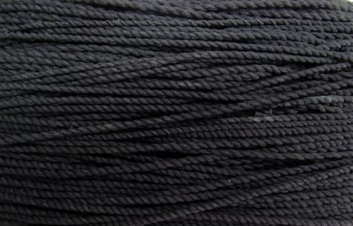 Great value 5mm Twisted Elastic Cord- Black #568 available to order online New Zealand