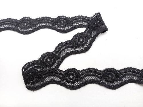 Great value *Seconds* 30mm Candice Stretch Lace Trim #714 available to order online New Zealand