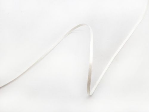 Great value Double Sided Satin Ribbon- 3mm- 419 BRIDAL WHITE available to order online New Zealand