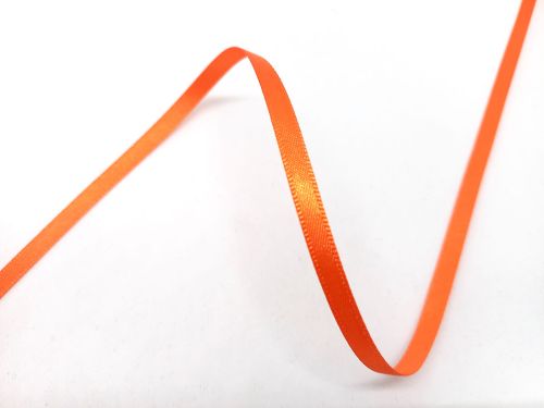 Great value Double Sided Satin Ribbon- 5mm- 42/677 FLAME available to order online New Zealand