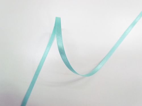Great value Double Sided Satin Ribbon- 5mm- 48 NEW TURQUOISE available to order online New Zealand