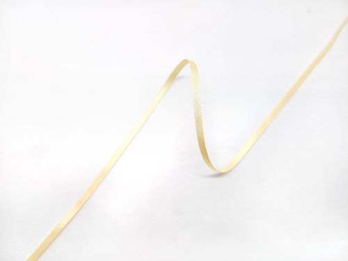 Great value Double Sided Satin Ribbon- 5mm- 50 CREAM available to order online New Zealand