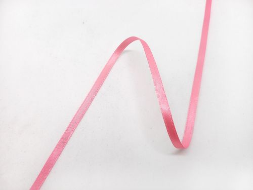 Great value Double Sided Satin Ribbon- 5mm- 52 HOT PINK available to order online New Zealand