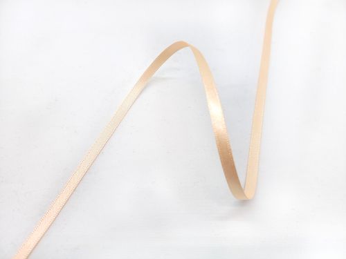 Great value Double Sided Satin Ribbon- 5mm- 71 PEACH available to order online New Zealand
