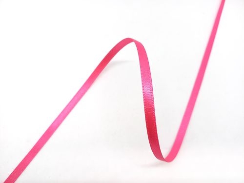 Great value Double Sided Satin Ribbon- 5mm- 72 SHOCKING PINK available to order online New Zealand