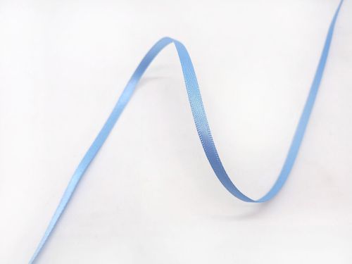 Great value Double Sided Satin Ribbon- 5mm- 76 CORNFLOWER available to order online New Zealand