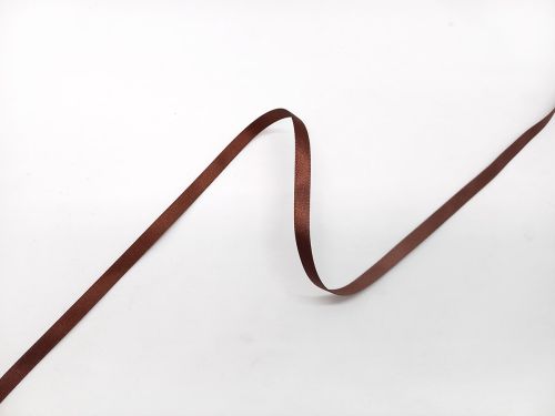 Great value Double Sided Satin Ribbon- 7mm- 488 HOT CHOCOLATE available to order online New Zealand