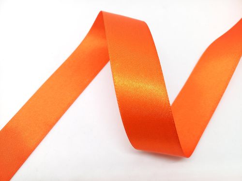 Great value Double Sided Satin Ribbon- 25mm- 42/677 FLAME available to order online New Zealand