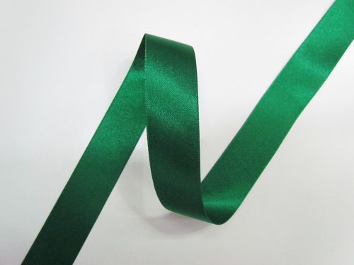 Great value Double Sided Satin Ribbon- 25mm- 455 HUNTER GREEN available to order online New Zealand