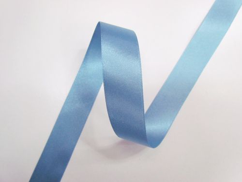 Great value Double Sided Satin Ribbon- 25mm- 61 DUSTY BLUE available to order online New Zealand