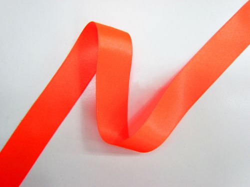 Great value Double Sided Satin Ribbon- 25mm- 6844 F/ORANGE available to order online New Zealand