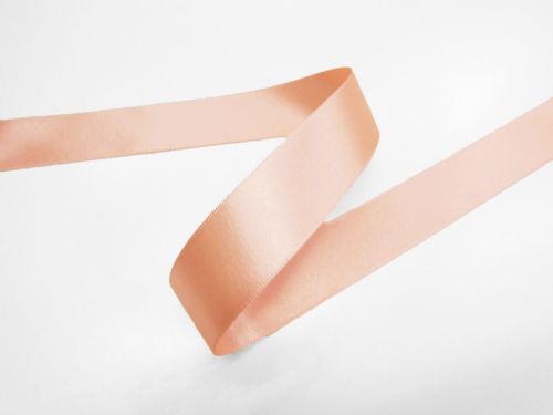 Great value Double Sided Satin Ribbon- 25mm- 71 PEACH available to order online New Zealand
