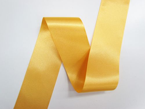 Great value Double Sided Satin Ribbon- 50mm- 37 GOLD available to order online New Zealand