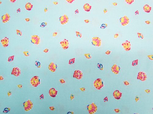 Great value Liberty Cotton- Sea Shells- B- Riviera Collection available to order online New Zealand