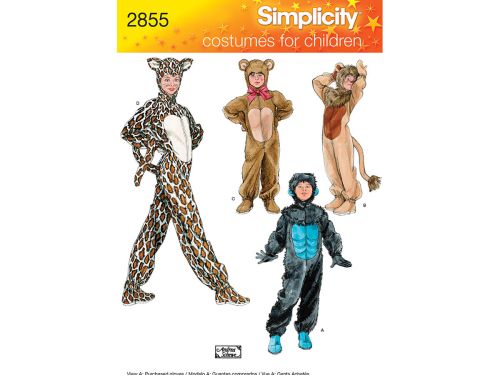 Great value *Seconds* Simplicity Pattern S2855 Child, Boy & Girl Costumes- Size A (XS,S,M,L) available to order online New Zealand