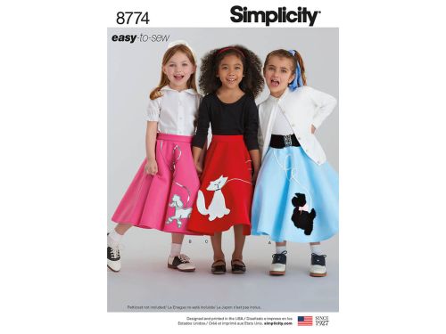 Great value *Seconds* Simplicity Pattern S8774 Child's and Girls' Costumes- Size HH (3-4-5-6) available to order online New Zealand