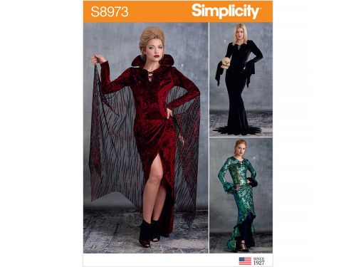 Great value *Seconds* Simplicity Pattern S8973 Misses' Halloween Costume- Size 6-8-10-12-14 available to order online New Zealand