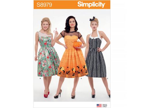 Great value *Seconds* Simplicity Pattern S8979 Misses' Classic Halloween Costume- Size 6-8-10-12-14 available to order online New Zealand
