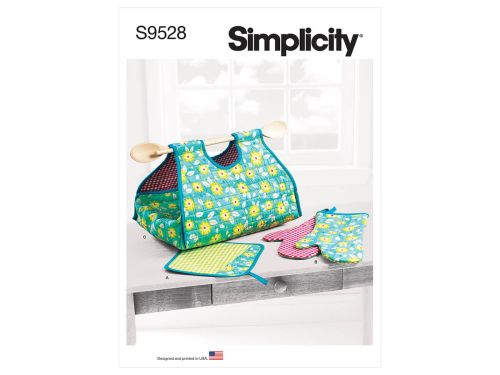 Great value *Seconds* Simplicity Pattern S9528 Pot Holder, Mitt, Casserole Carrier- Size OS (One Size Only) available to order online New Zealand