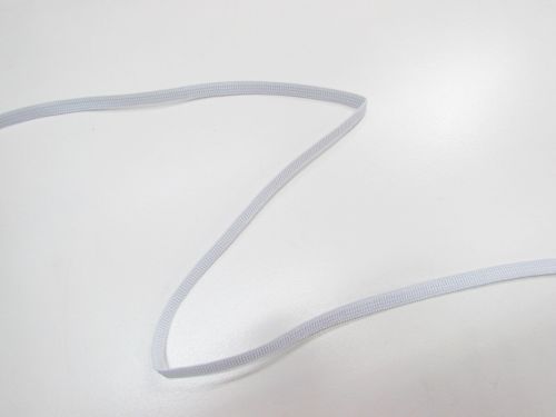 Great value 6mm Woven Swimwear Elastic- White #1028 available to order online New Zealand