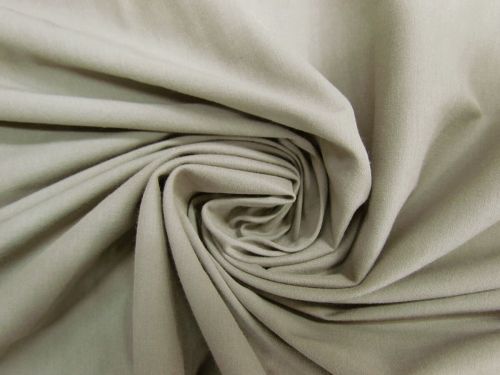 Great value Lightweight Cotton Blend Bengaline- Khaki Grey #8592 available to order online New Zealand