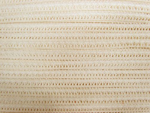 Great value 10mm Art Deco Arches Cotton Lace Trim- Natural #T115 available to order online New Zealand