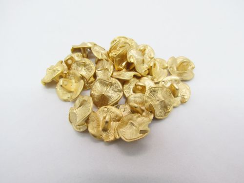 Great value 15mm Button- FB403 Gold available to order online New Zealand