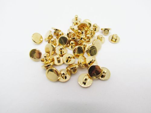 Great value 10mm Button- FB405 Gold available to order online New Zealand