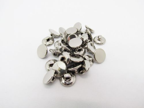 Great value 11mm Button- FB406 Silver available to order online New Zealand
